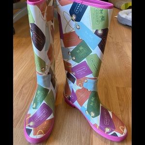 Coach Pammie Rain Boots